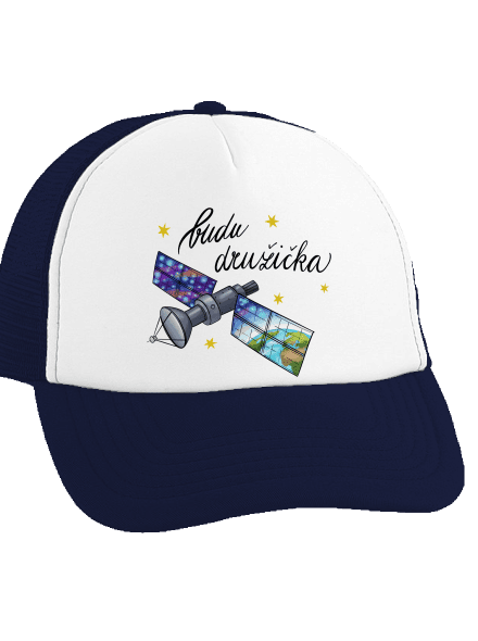 Budu družička kšiltovka truckerka French Navy cap