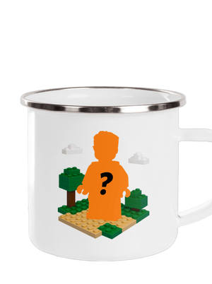 Lego postava z vlastní fotky plecháček White