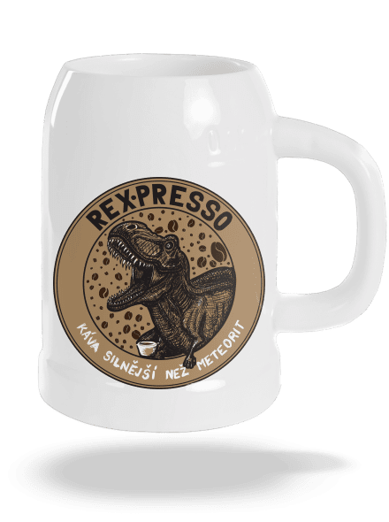 Rex-presso půllitr White