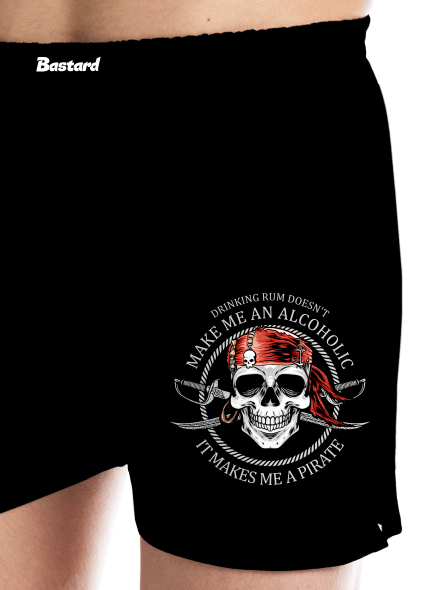 Pirát  pánské trenky Black