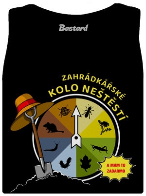 Kolo neštěstí dámské tílko klasické Black