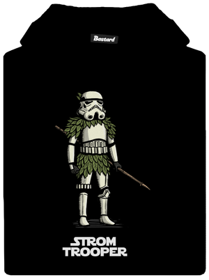 Strom trooper dětská mikina klokanka Black