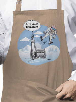 Lyže zástěra Rope