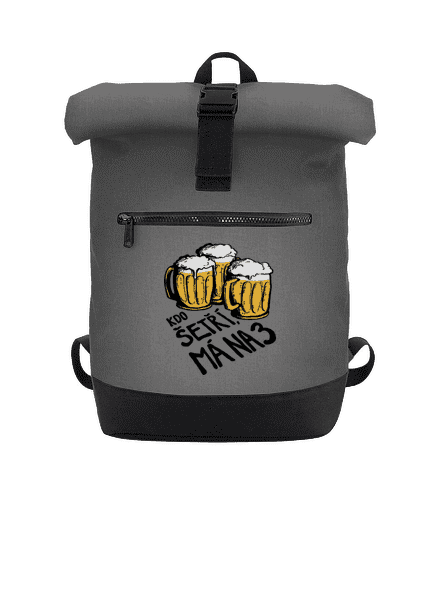 Kdo šetří, má na tři batoh Grey Marl