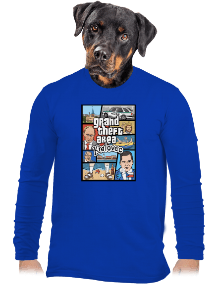 Královec pánské dlouhý rukáv Royal Blue