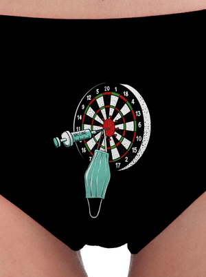 Zásah dámské kalhotky Black