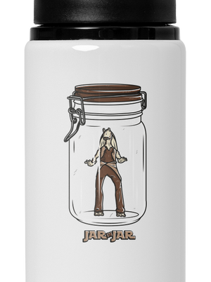 Jar in jar lahev na vodu White