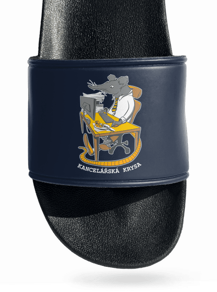 Kancelářská krysa pantofle Navy