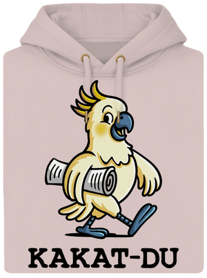 Kakat-du unisex mikina premium Rose Chalk