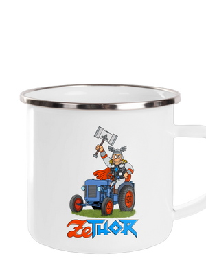 ZeThor plecháček White