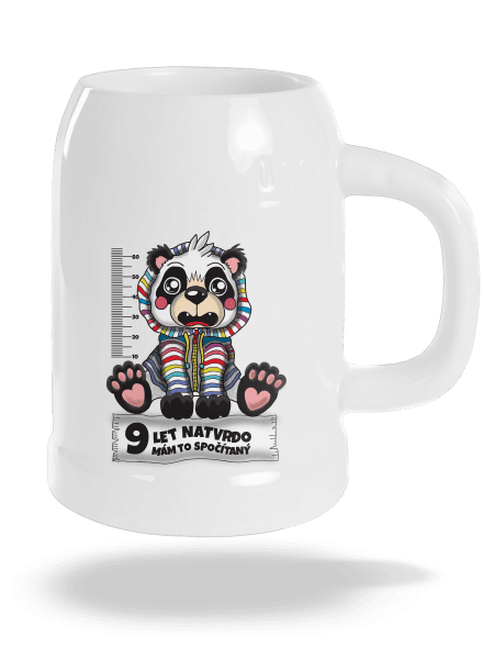 Školní docházka půllitr White