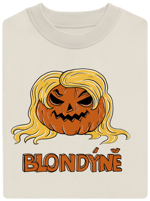 Blondýně unisex mikina bez kapuce Off White