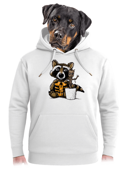 Strážci galaxie unisex mikina premium Snowwhite