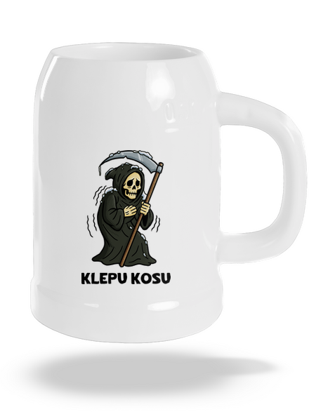 Klepu kosu půllitr White