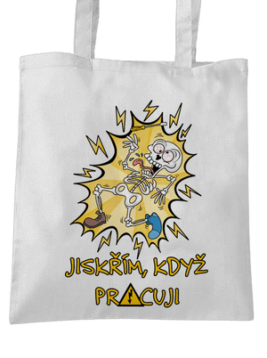 Jiskřím taška White