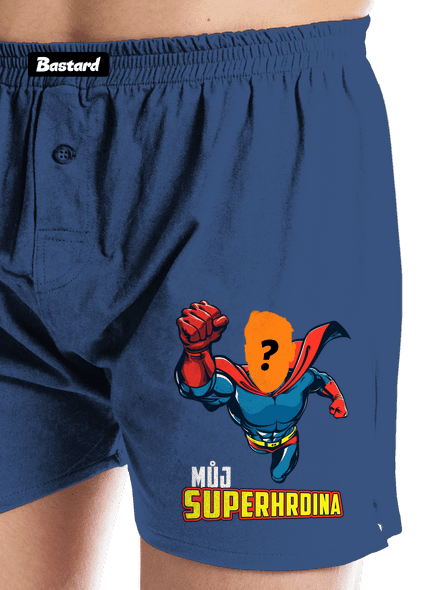 Můj superhrdina pánské trenky Blue