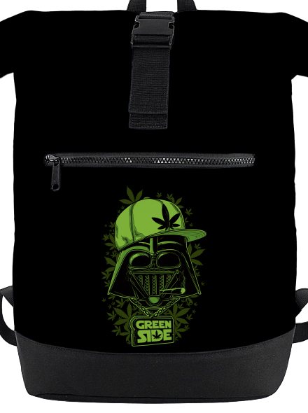 Green Side batoh Black