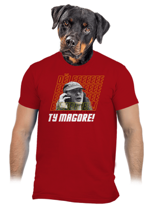 B18: Jiří Kára pánské tričko Red