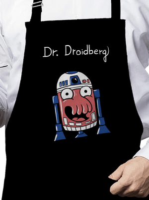 Dr. Droidberg zástěra Black