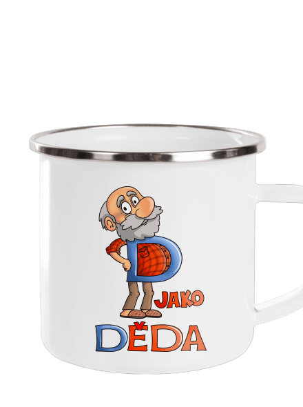 D jako děda plecháček White