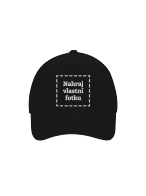 Vlastní potisk kšiltovka baseballka Black