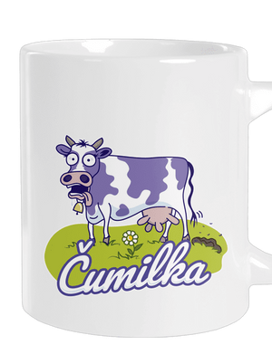 Čumilka velký hrnek White