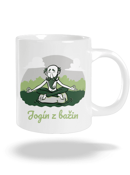 Jogín z bažin velký hrnek White