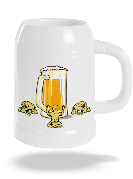 Piviště půllitr White