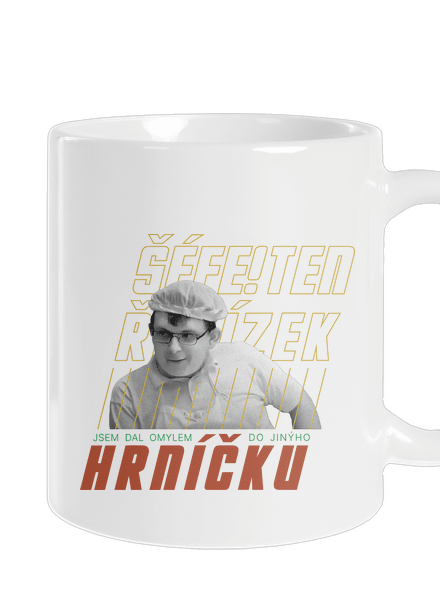 B18: Kluk s řetízkem klasický hrnek White