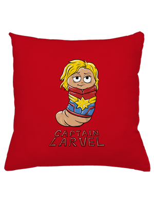 Captain Larvel polštář Red
