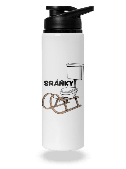 Sráňky lahev na vodu White