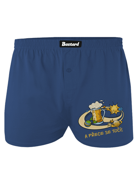 A přece se točí! pánské trenky Blue