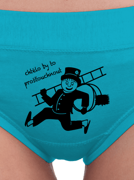 Kominíček dámské kalhotky Turquoise