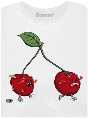 Není úniku dámské tričko s lemem White