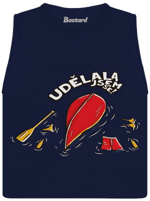 Udělal jsem se dámské tílko volné Navy