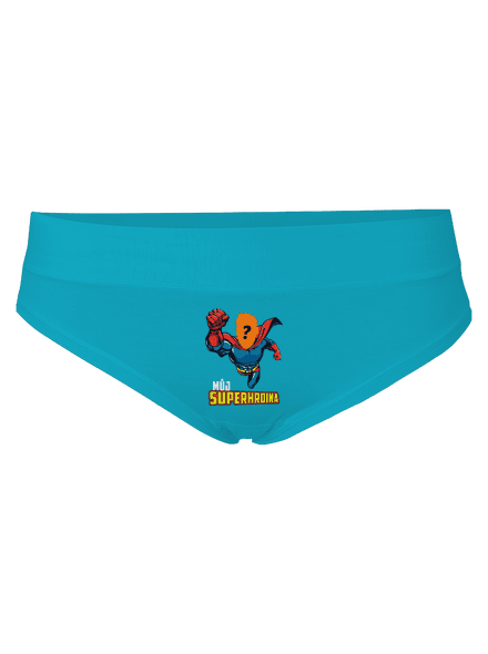 Můj superhrdina dámské kalhotky Turquoise
