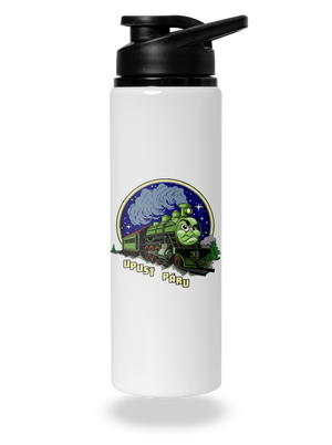 Upusť páru lahev na vodu White