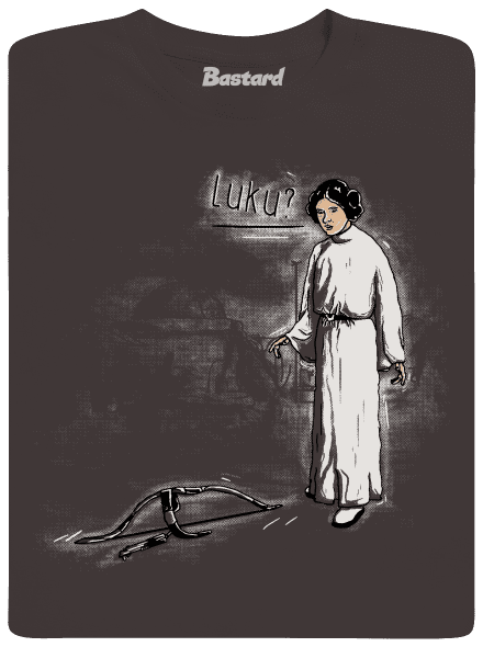 Luke a Leia pánské dlouhý rukáv Bear Brown