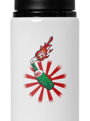 Kamikaze lahev na vodu White