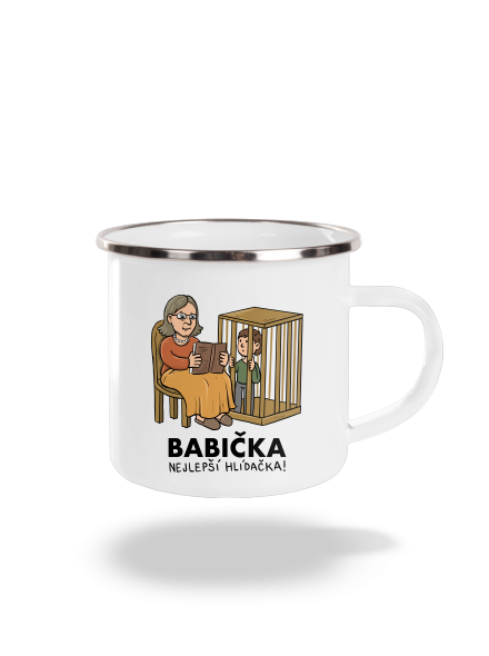Babička hlídačka plecháček White
