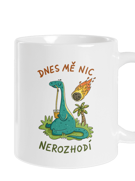 Nic mě nerozhodí klasický hrnek White
