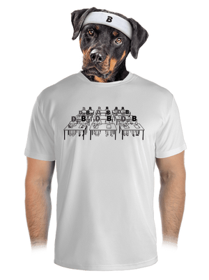 Cimrman: Debil, blbeček pánské sportovní tričko White