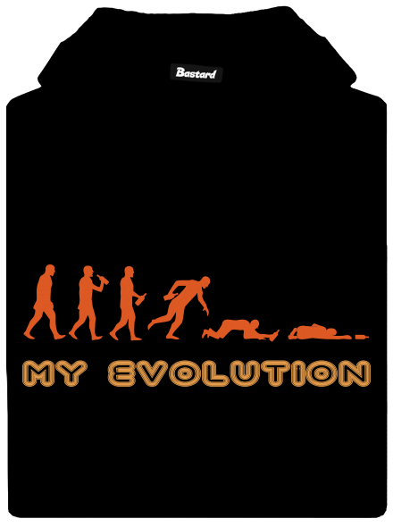 My evolution dámská mikina klokanka Black