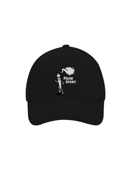Pálím špeky kšiltovka baseballka Black