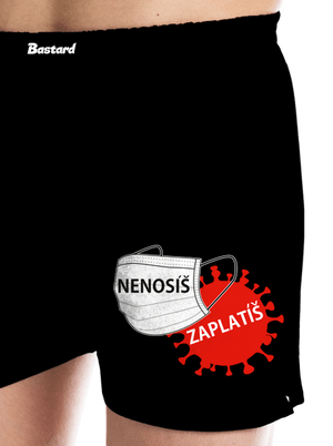 Nenosíš zaplatíš pánské trenky Black