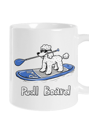 Pudl board klasický hrnek White