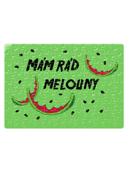 Melouny puzzle White