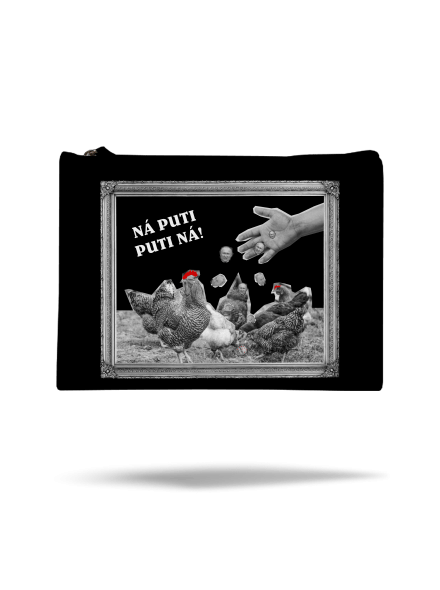 Ukrajina - Ná Puti Puti Ná taštička Black