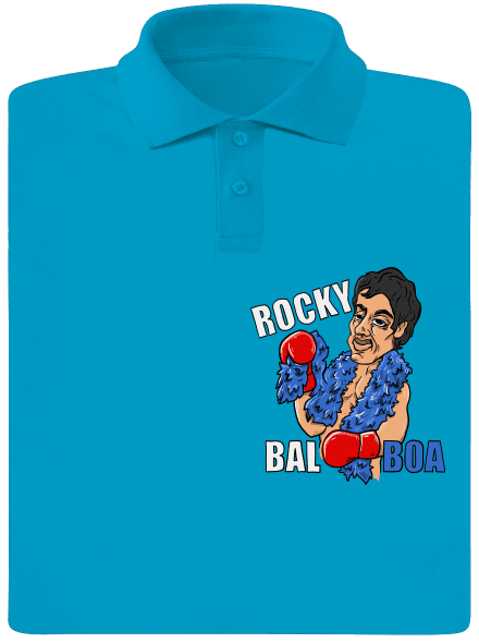 Rocky Bal boa pánská polokošile Blue Atol