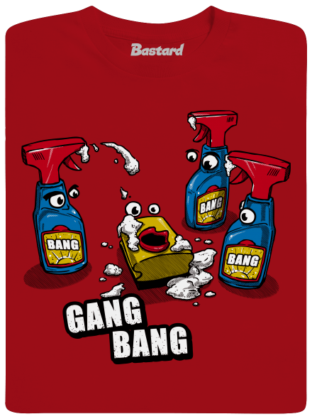 Gang bang pánské tričko Red